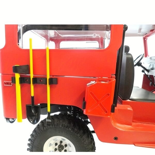 HOBB 1/10 RC Remote Control Climbing Crawler Simulation Accessories – Scale Detail Kit for RC Crawlers, Trucks & Off-Road Models | Roof Rack Tools & Trail Decor - Image 6